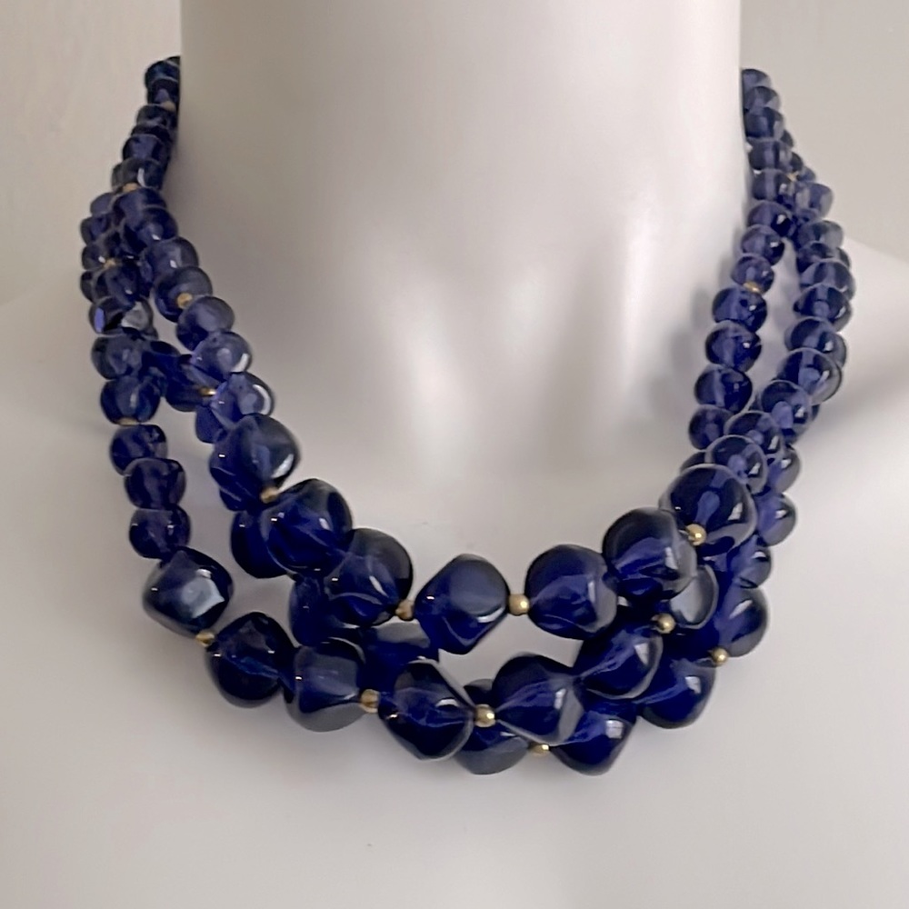 Vintage blue necklace